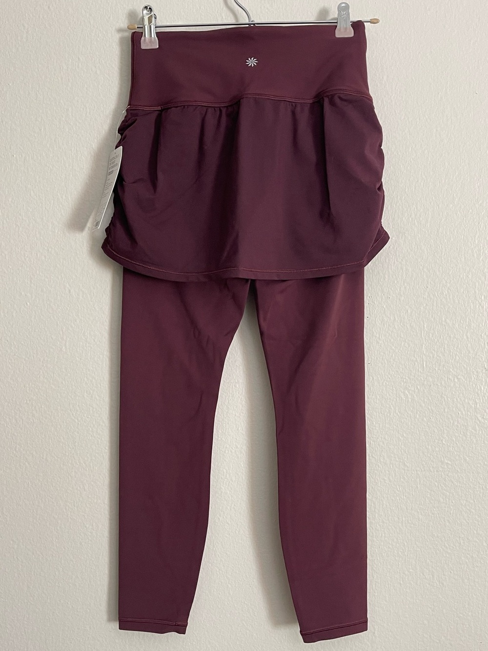Athleta Elation 2 in 1 7/8 Tight in Powervita size XS Athleisure Yoga Activewear - Picture 4 of 11